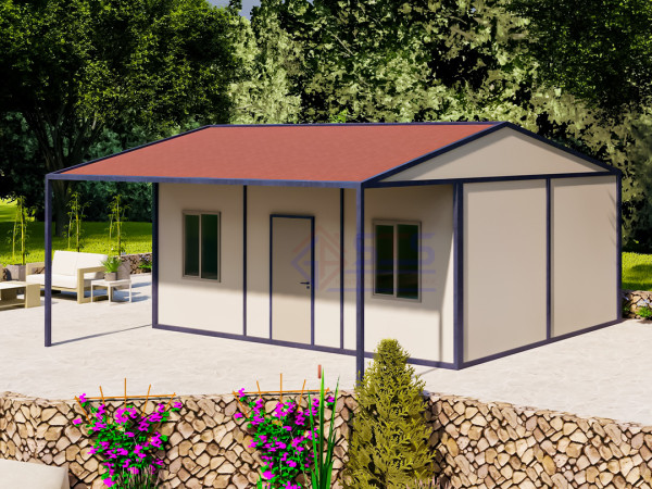 60 m² Birleşimli Konteyner Ev