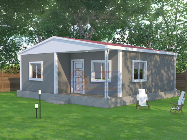 62 m² Tek Katlı Prefabrik Ev