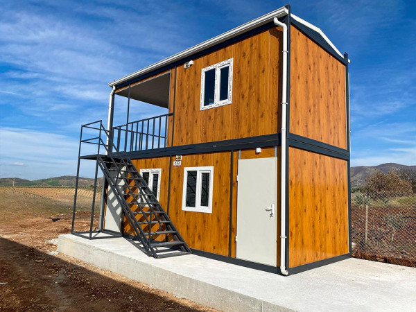 42 m² İki Katlı Yaşam Konteyner
