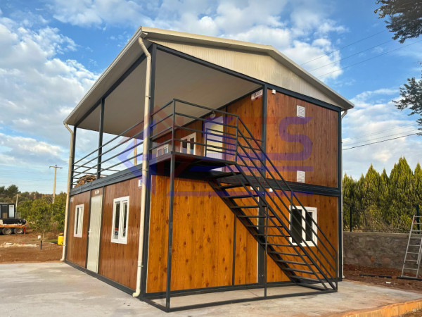 84 m² İki Katlı Yaşam Konteyner