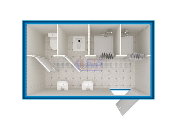 STS-304-1 WC/DUŞ Konteyner...