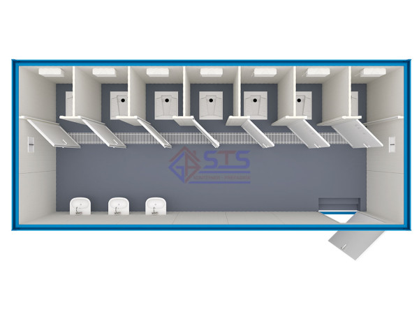 STS-307 WC Konteyner Yertaşı